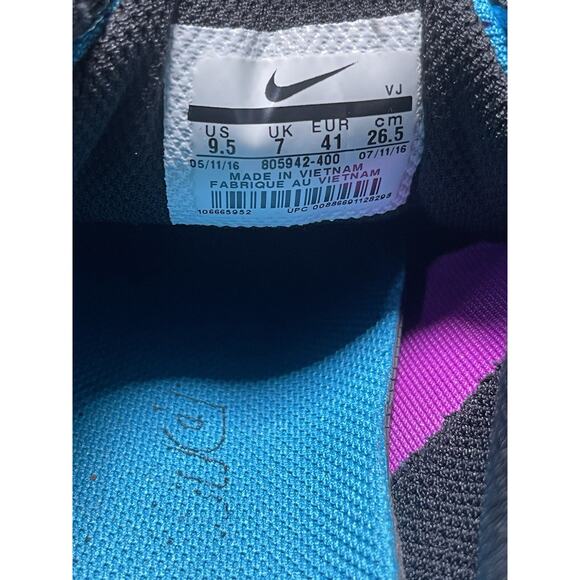 Nike Air Max TAILWIND WOMENS Size 9.5 Blue Lagoon RUNNING 05942-400 - Picture 6 of 7